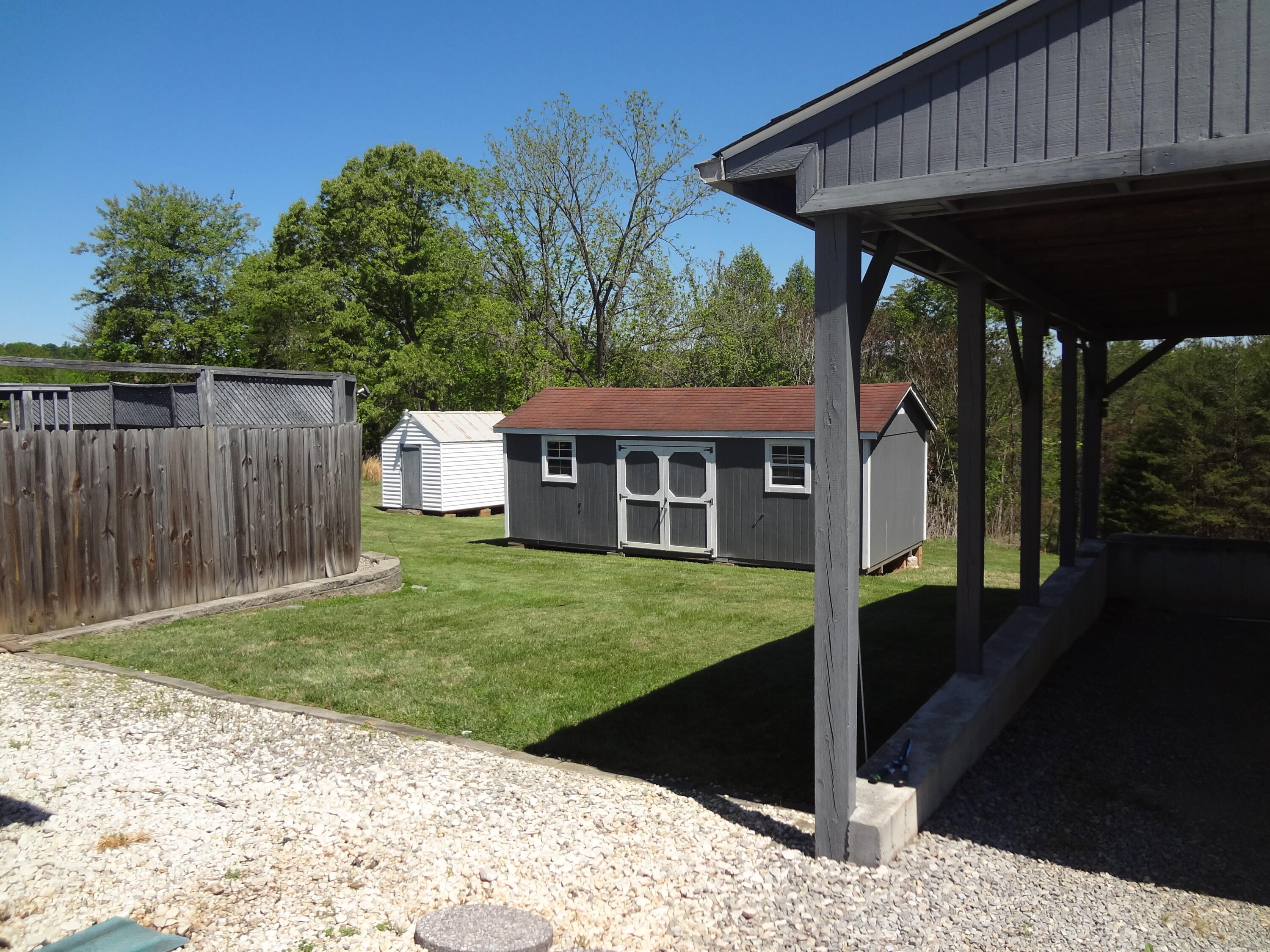 545 Black Rock Road Rocky Mount, VA 24151 - Photo 8 of 31 back yard