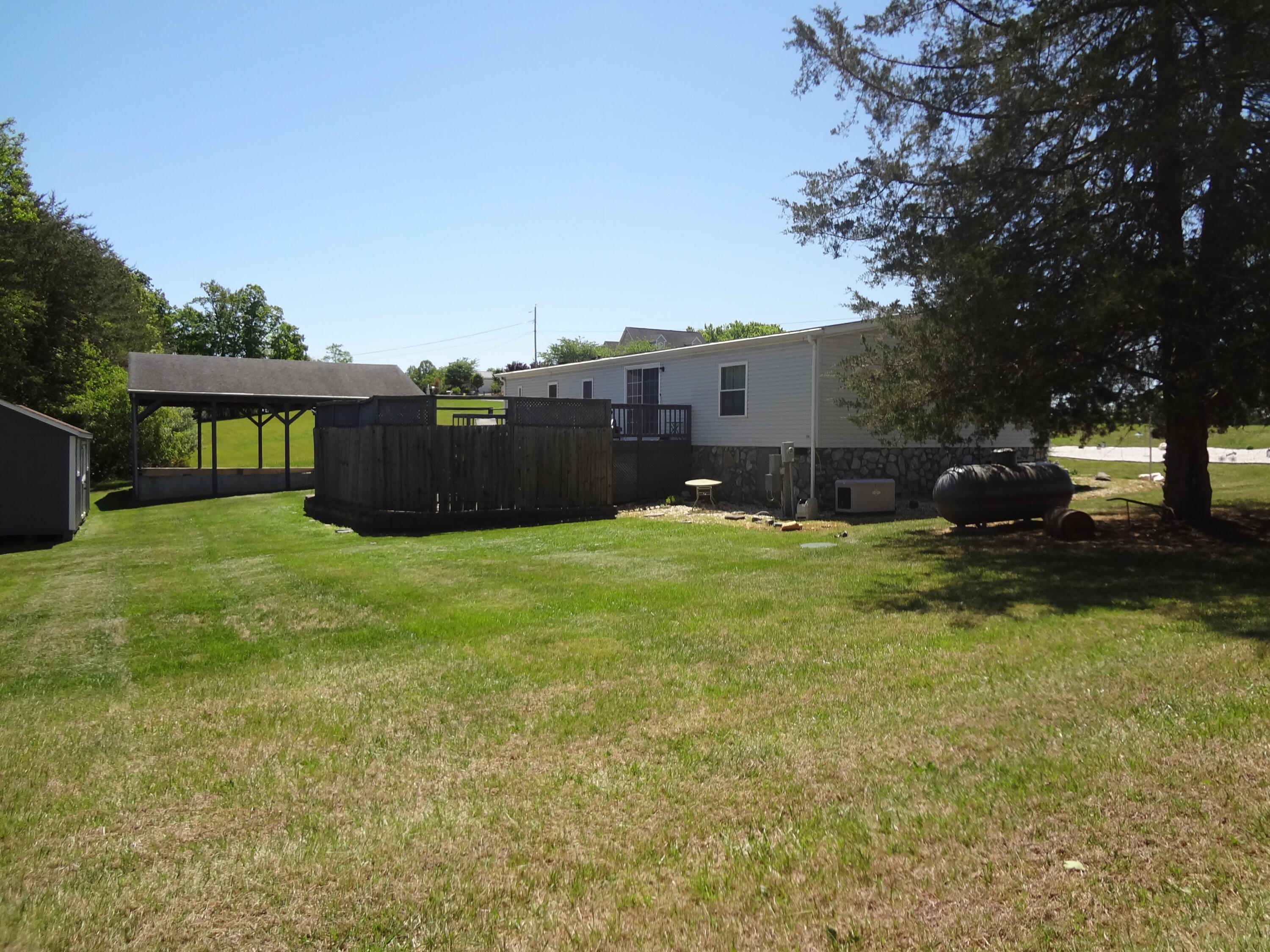 545 Black Rock Road Rocky Mount, VA 24151 - Photo 10 of 31 back yard 3