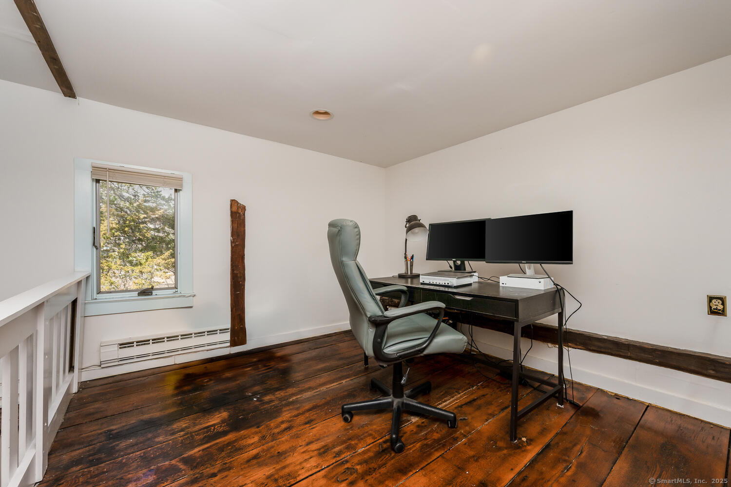 175 Mountain Road Wilton, CT 06897 - Photo 33 of 40 a workspace with furniture and wooden floor