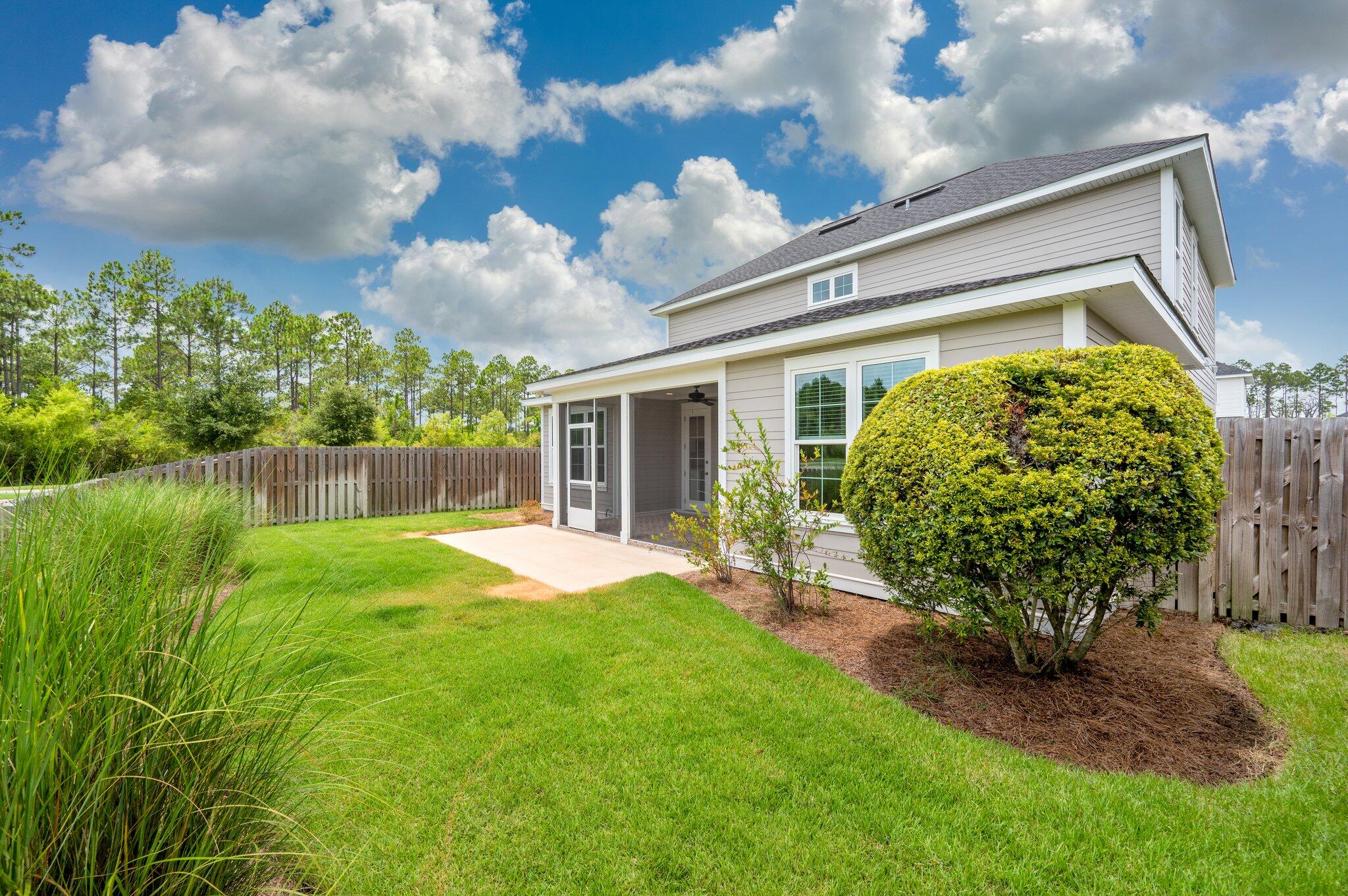 12 Windrow Way Inlet Beach Inlet Beach, FL 32461 - Photo 37 of 39 a front view of a house with garden