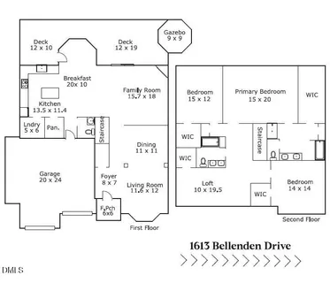 $650,000 | 1613 Bellenden Drive, Durham, NC 27713