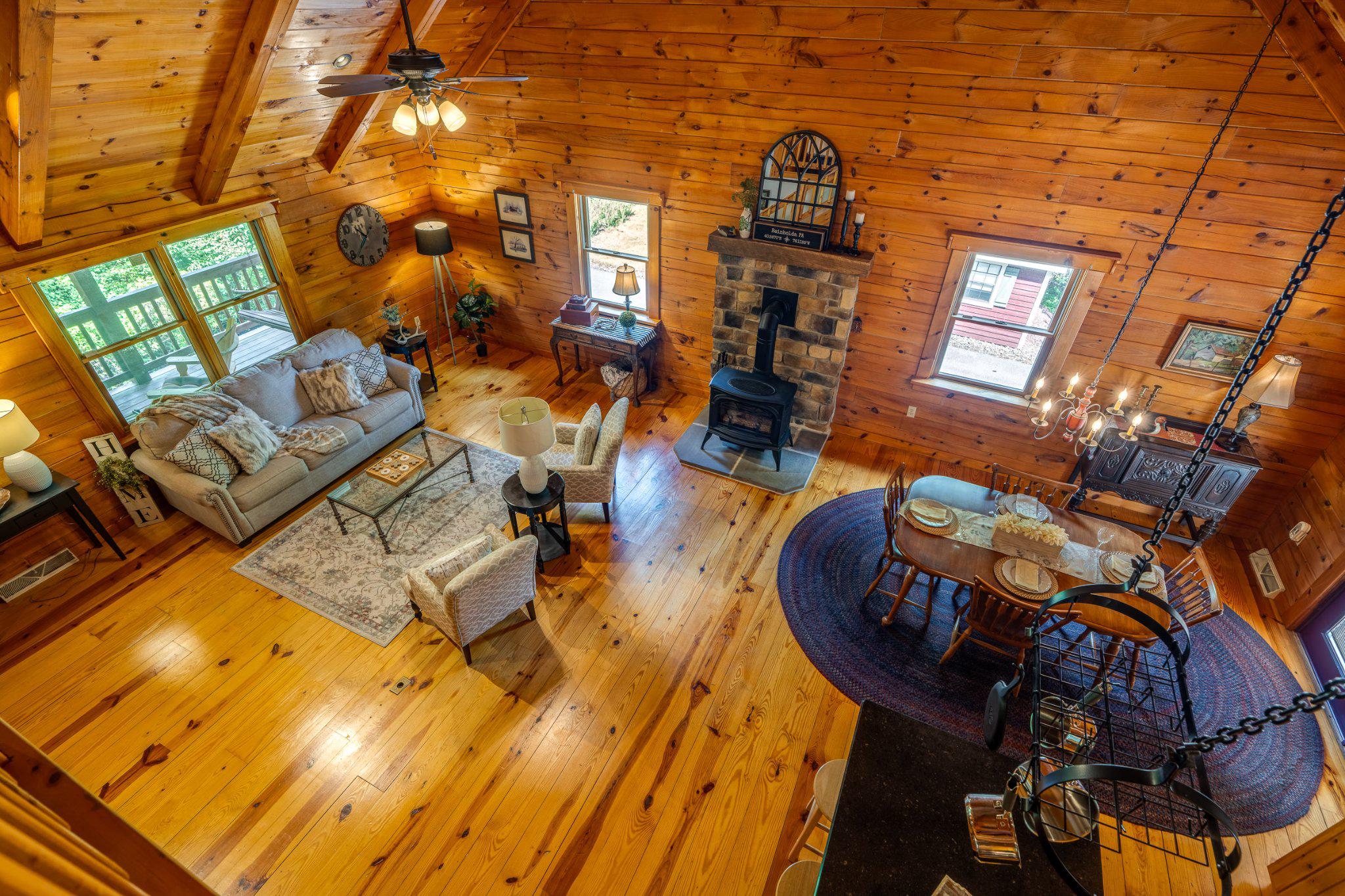 635 Laurel Ridge Road Reinholds, PA 17569 - Photo 27 of 63 Bird's eye view from loft
