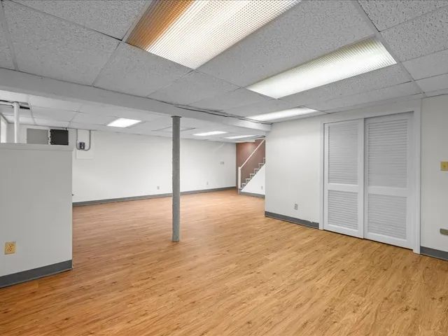 a view of empty room