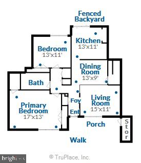 FLOOR PLAN - ONE LEVEL LIVING