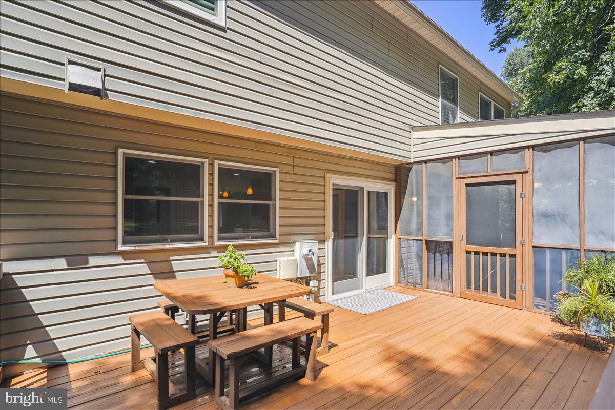 1307 Quail Ridge Drive Reston, VA 20194 - Photo 17 of 67 Fam. Rm door to back deck