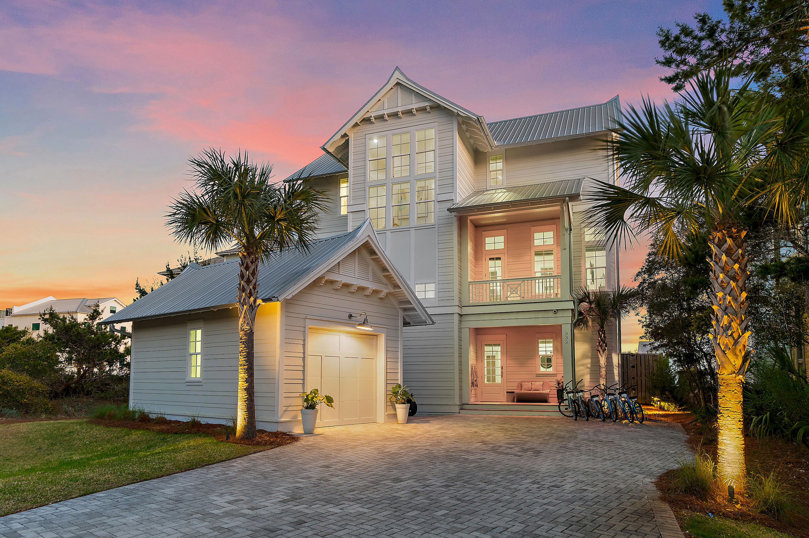 332 Eastern Lake Road Santa Rosa Beach, FL 32459 - Photo 5 of 134 Dusk Shot