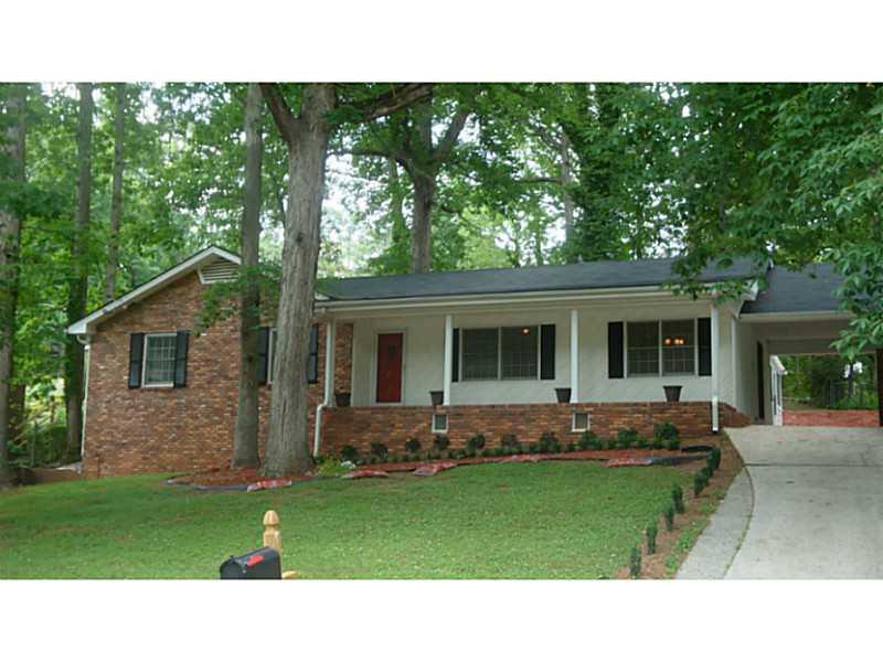 4448 Greensprings Road Atlanta, GA 30337 - Photo 1 of 1 Exterior Front.