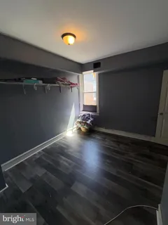 a view of room with walk in closet