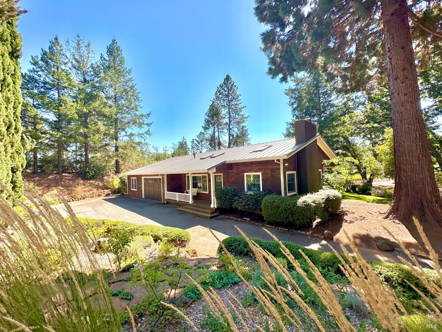 1065 Summit Lake Drive Angwin, CA 94508 - Photo 1 of 1 a view of a yard in front of house