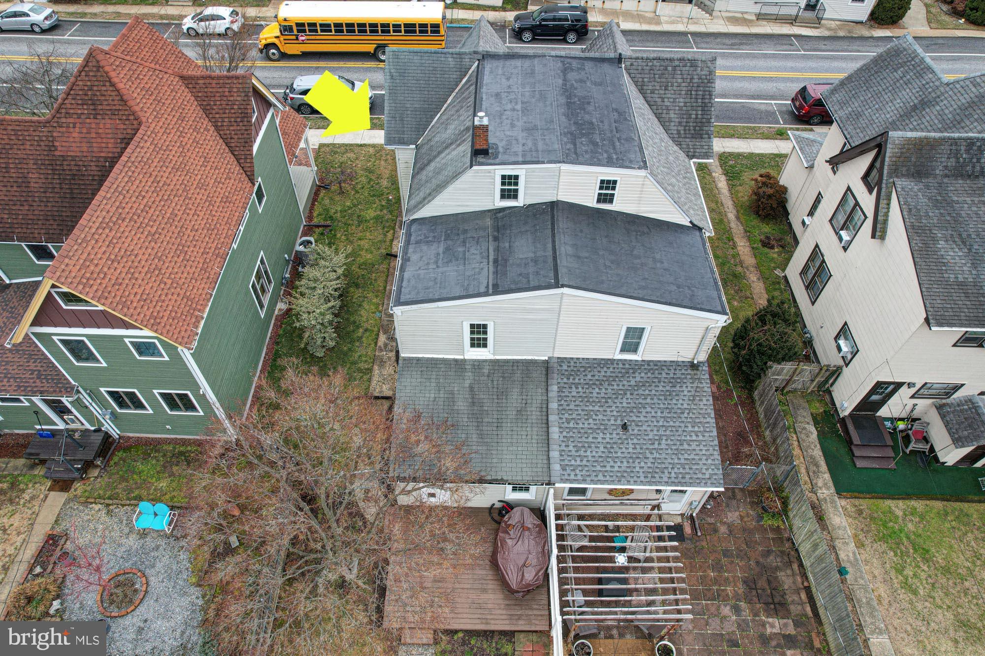 421 Main Street Clayton, DE 19938 - Photo 75 of 77 an aerial view of a house with a yard