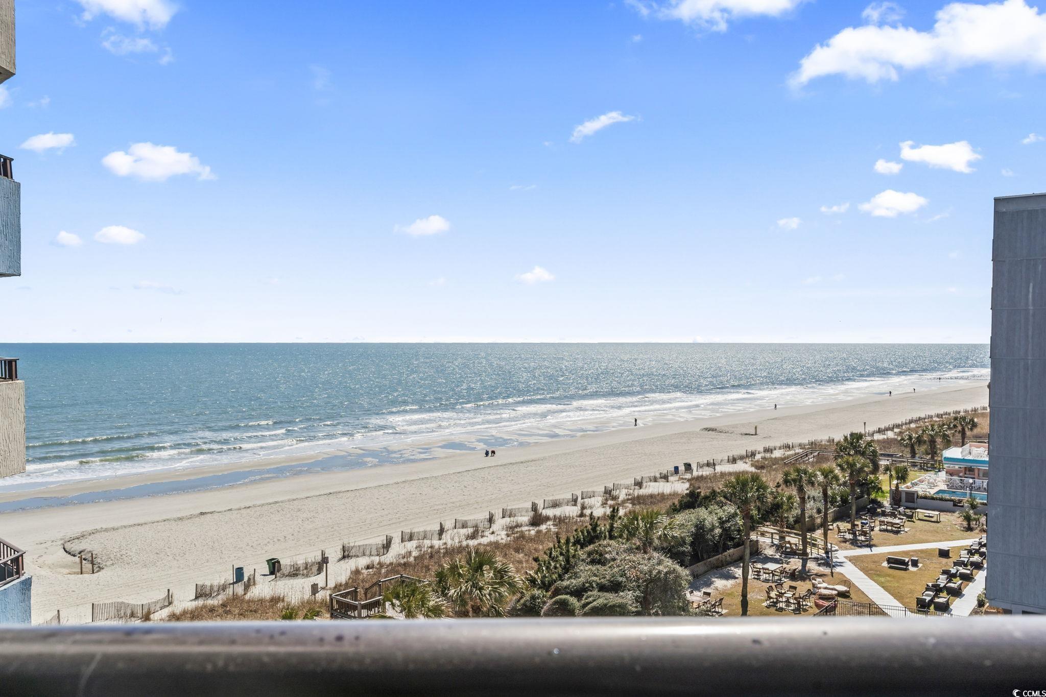 7100 North Ocean Boulevard, Unit 616 Myrtle Beach, SC 29572 - Photo 22 of 23 Water view with local beach