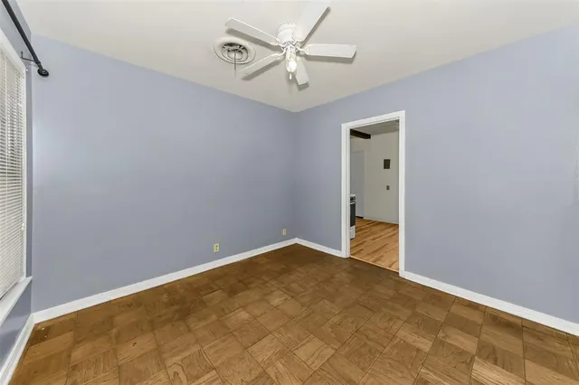 wooden floor in a room