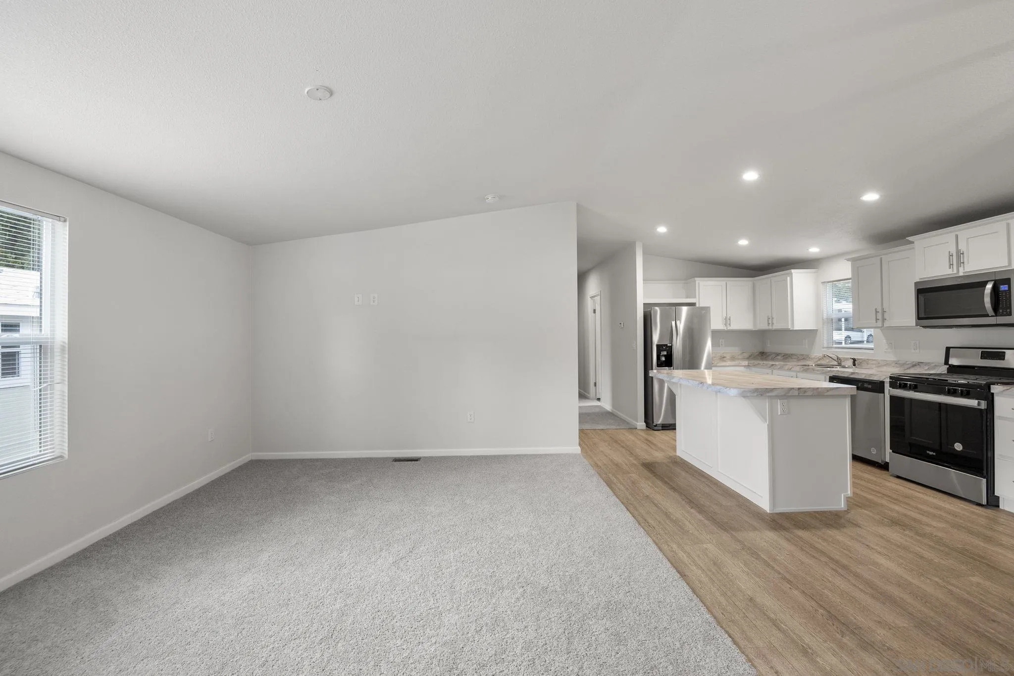 22899 Byron Road, Unit SPC 78 Crestline, CA 92325 - Photo 12 of 28 a view of kitchen with wooden floor
