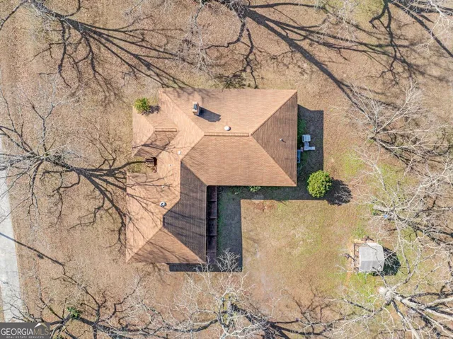 a view of wooden floor