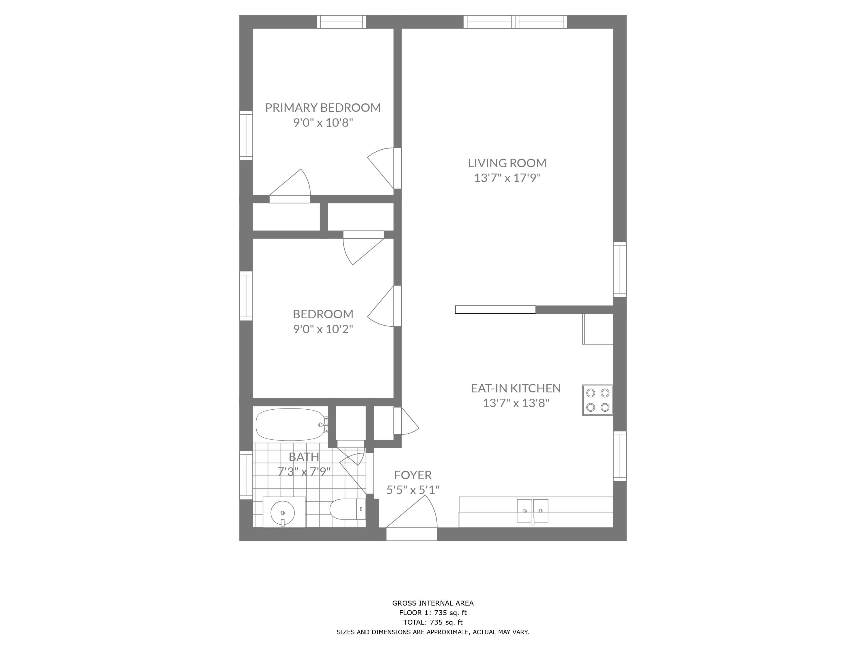 154 Old Mill Road Sanford, ME 04073 - Photo 35 of 35 all_floors_dimensions_156_old_mill_rd__2