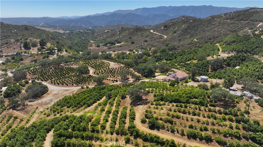 38149 De Luz Road Fallbrook, CA 92028 - Photo 27 of 36 an aerial view of residential house and outdoor space