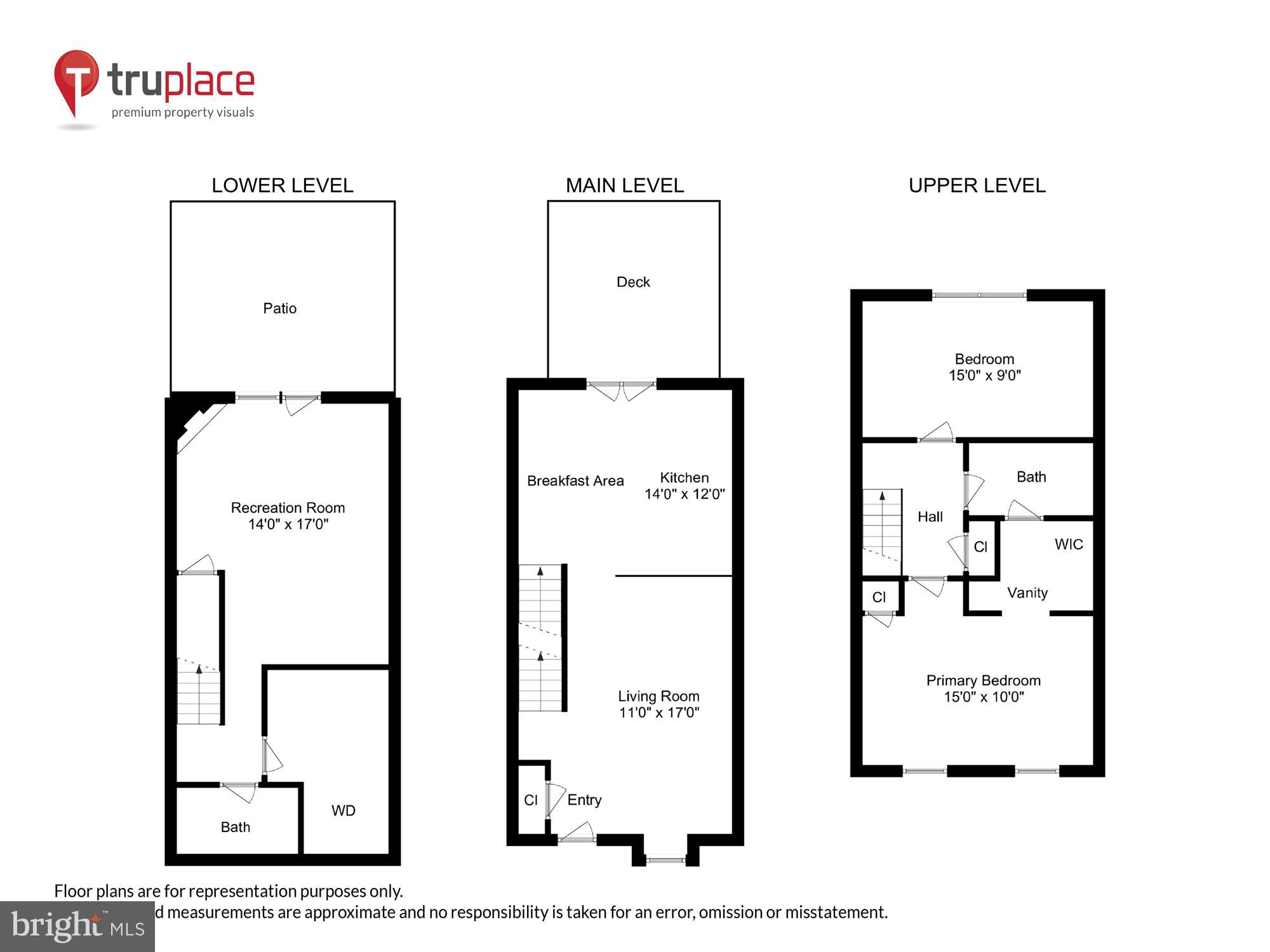 1637 Fieldthorn Drive Reston, VA 20194 - Photo 41 of 41 Floor Plans - combine
