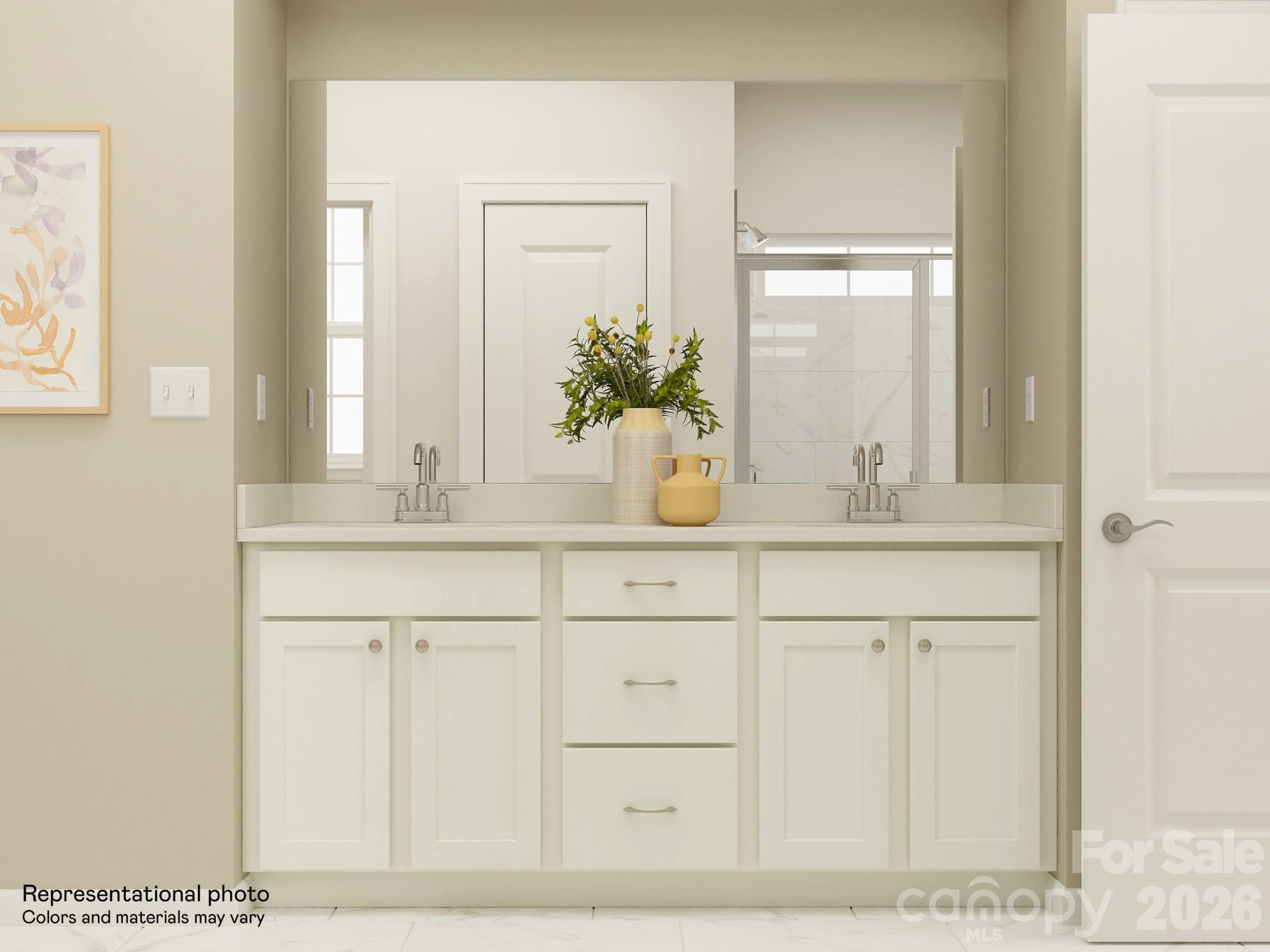 5434 Redbud Road, Unit 69 Lancaster, SC 29720 - Photo 16 of 18 a bathroom with a sink and a mirror