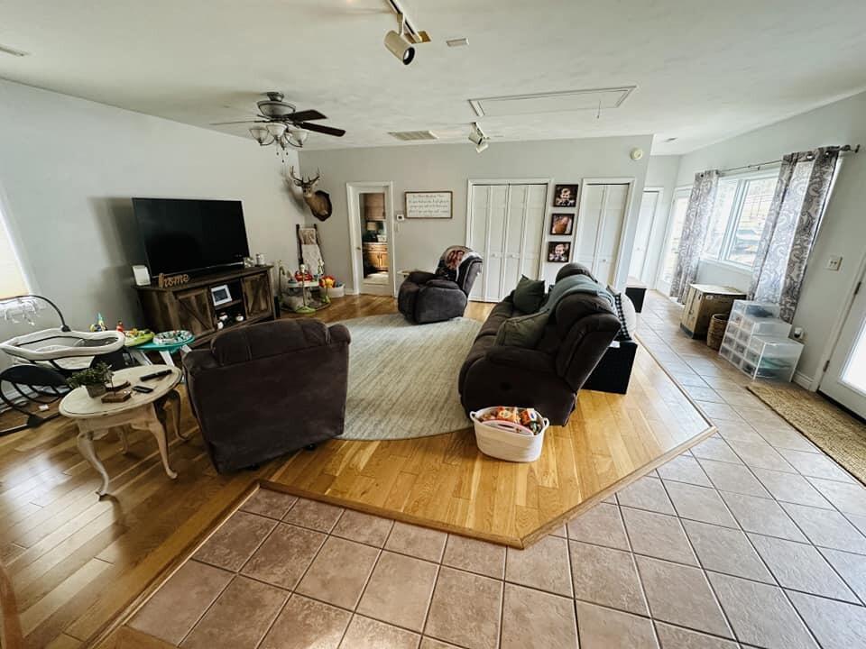 346 Foxcroft Drive Blue Ridge, VA 24064 - Photo 26 of 42 a living room with furniture and a flat screen tv