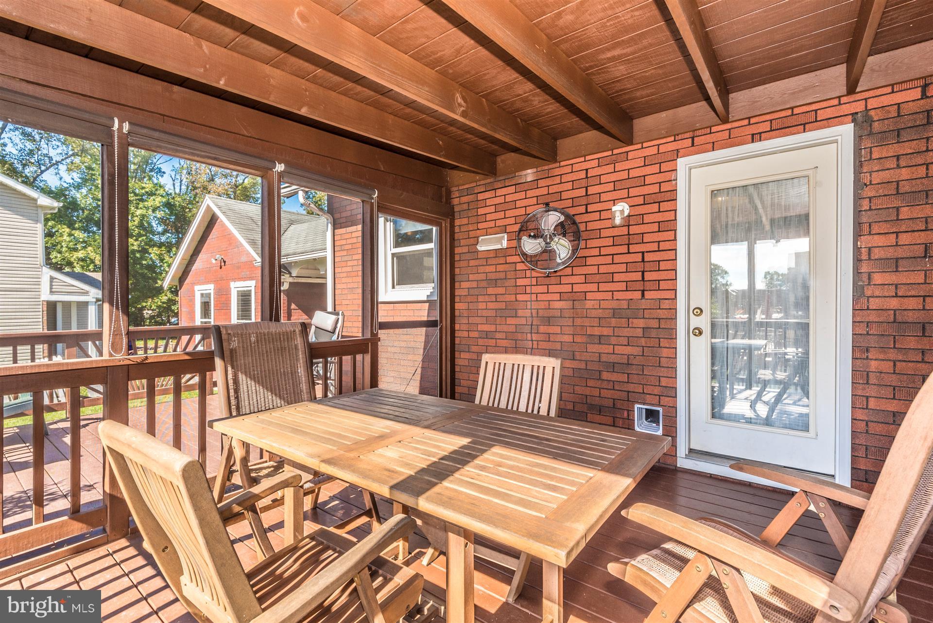 9402 North Laurel Road Laurel, MD 20723 - Photo 20 of 30 Screened Porch