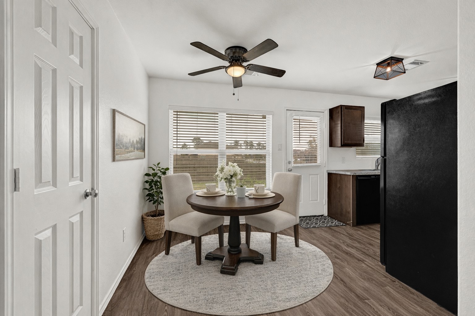 6020 Rimini Landing Lane Porter, TX 77365 - Photo 8 of 33 breakfast room adjacent to kitchen (virtually staged)