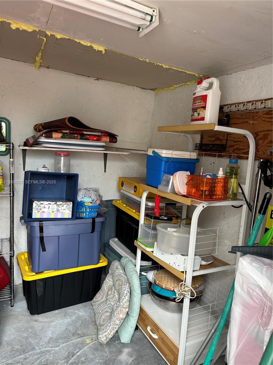 12343 Southwest 195th Terrace Miami, FL 33177 - Photo 35 of 45 a room with storage and utility
