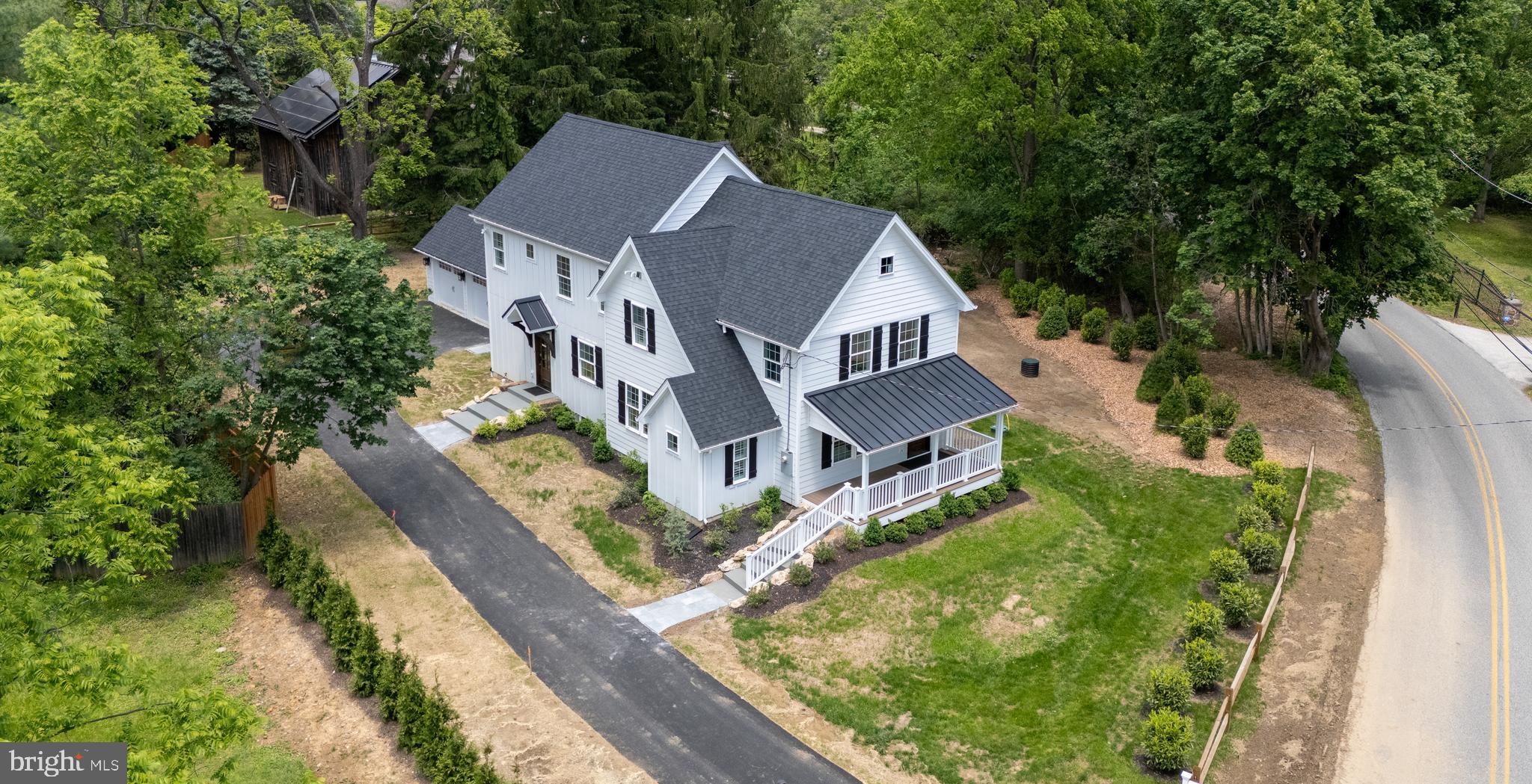 670 Leopard Road Berwyn, PA 19312 - Photo 3 of 52 an aerial view of a house with a yard basket ball court and outdoor seating