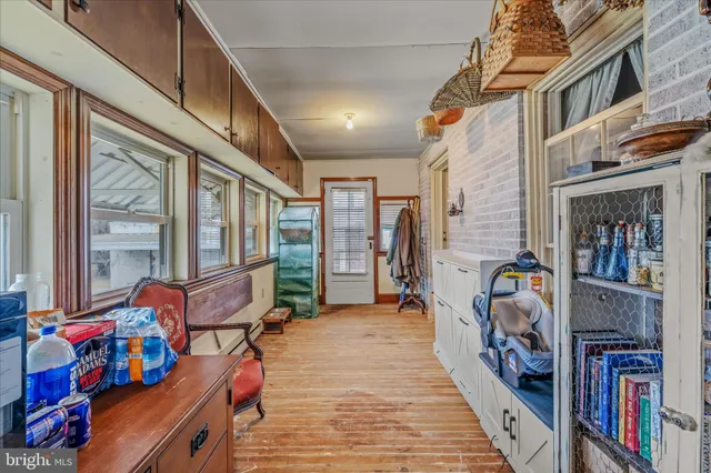 a view of a storage & utility room