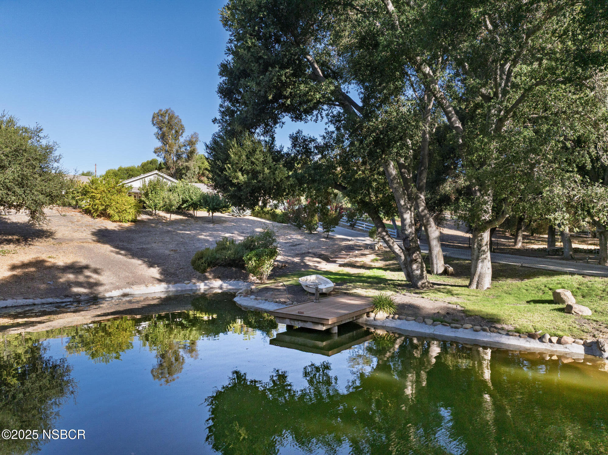 1665 North Refugio Road Santa Ynez, CA 93460 - Photo 26 of 31 the home above the pond