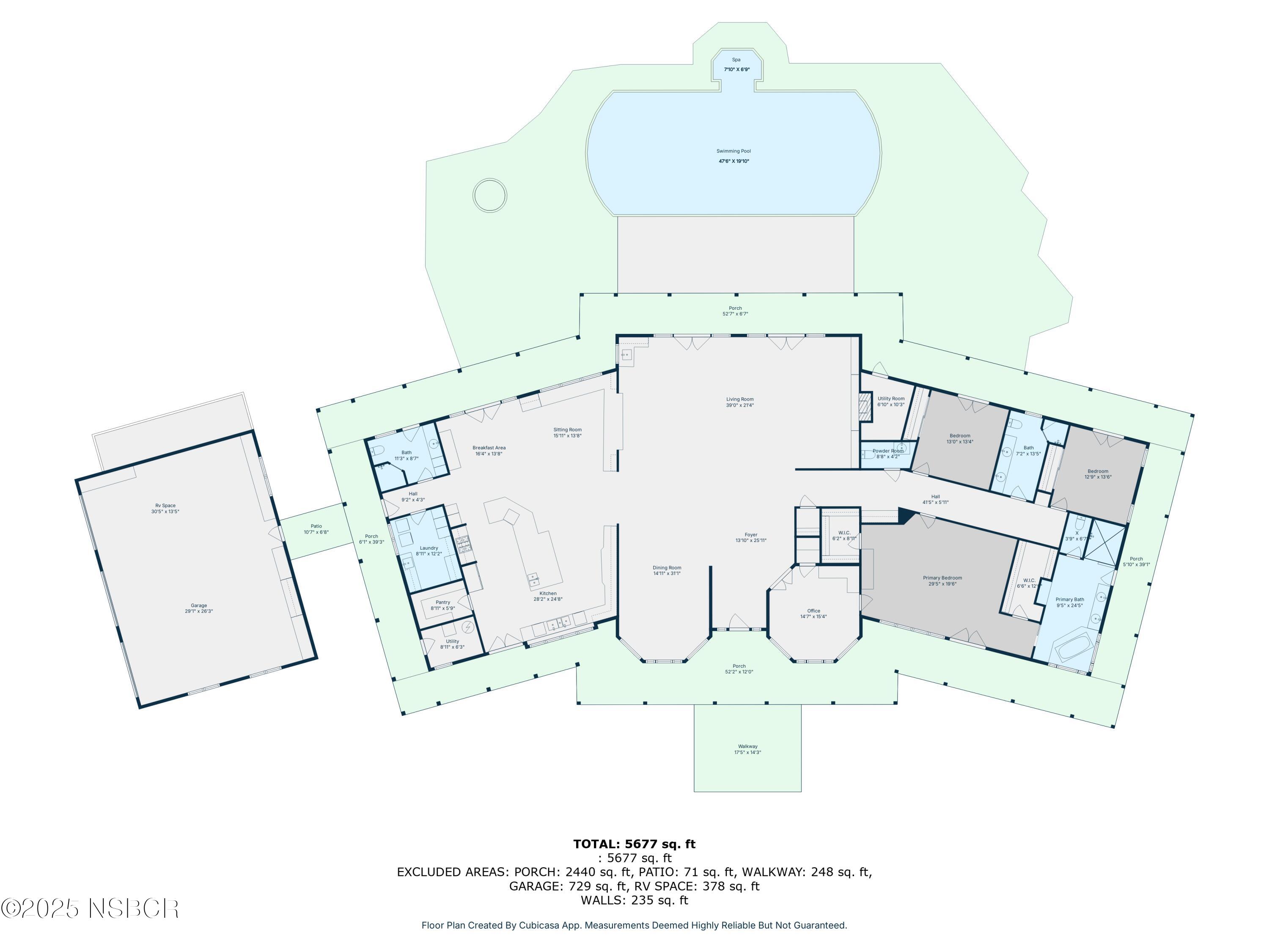 1665 North Refugio Road Santa Ynez, CA 93460 - Photo 30 of 31 2D floor plan