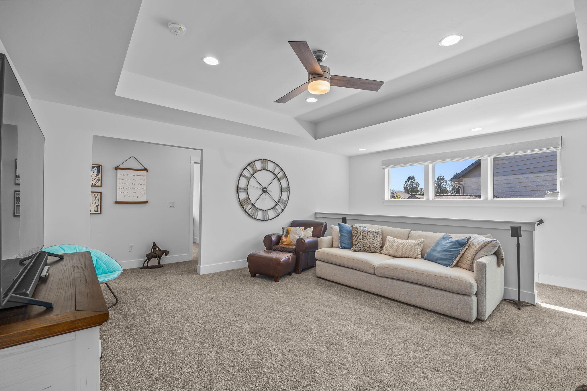 4361 Southwest 36th Street Redmond, OR 97756 - Photo 19 of 34 Tray ceilings elevate this versatile second living space.