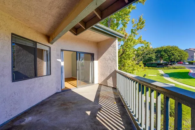 a view of swimming pool with seating space