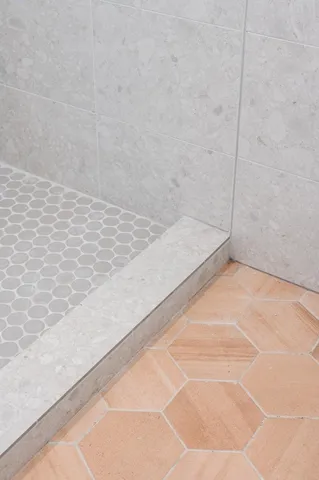 a view of wooden floor