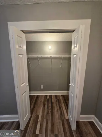 a view of wooden floor