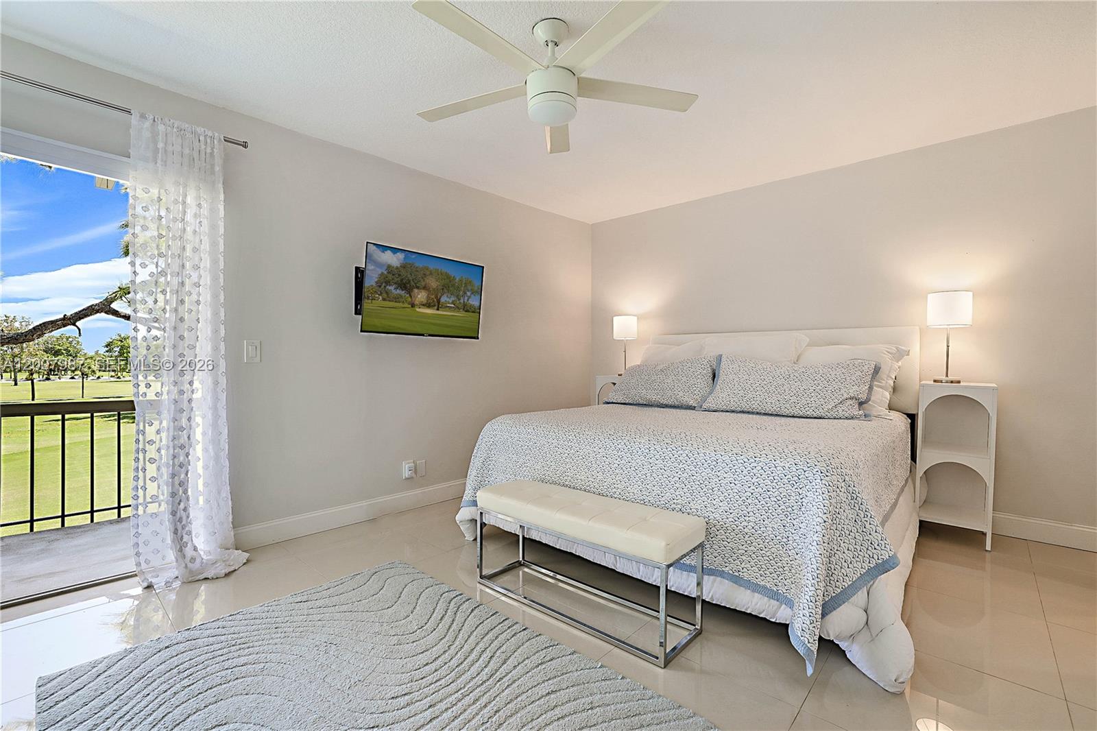 9169 Southeast Riverfront Terrace, Unit M Jupiter, FL 33469 - Photo 18 of 37 Private Balcony off Master