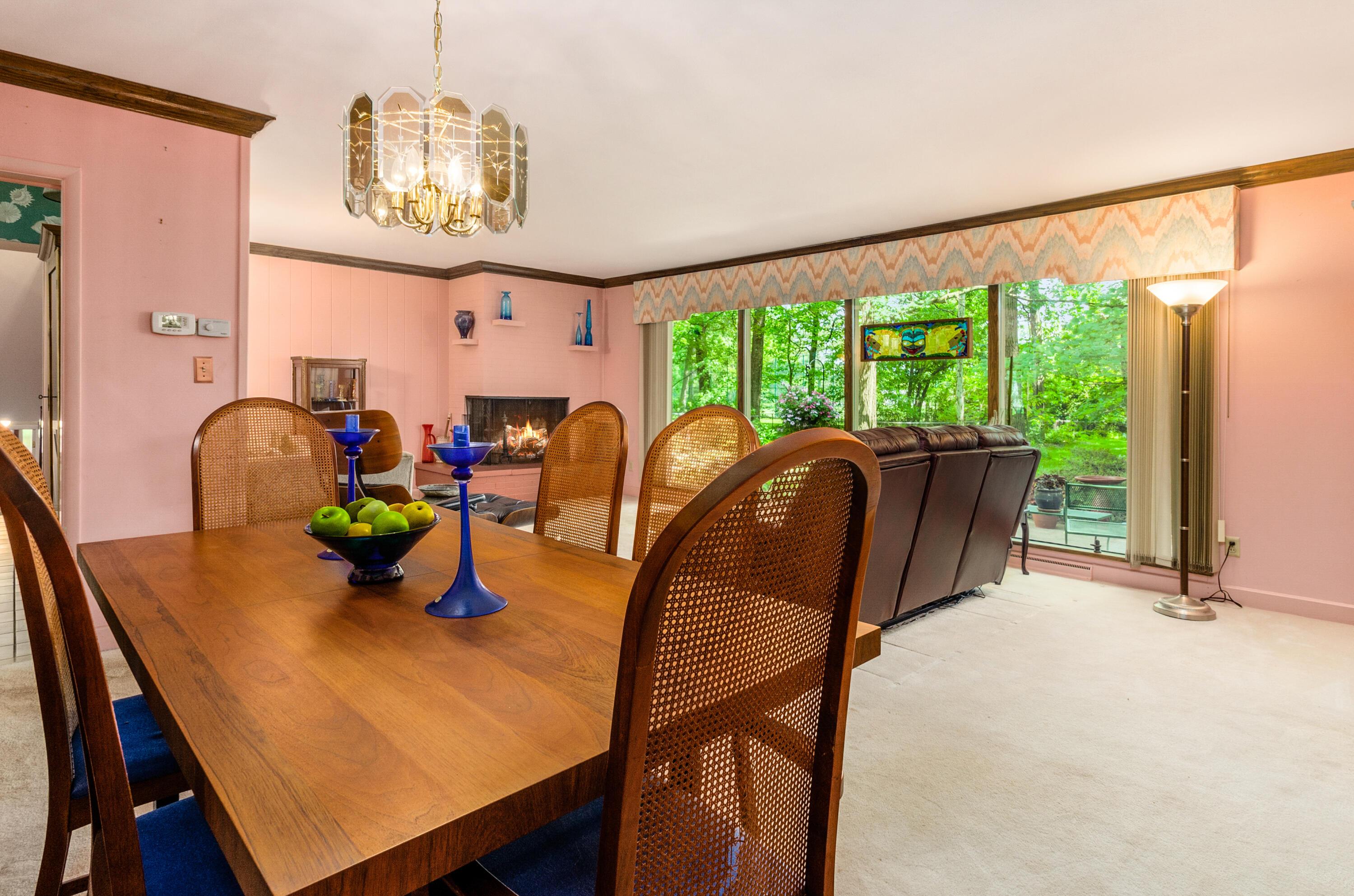 6665 Merwin Road Columbus, OH 43235 - Photo 9 of 58 Beautiful nature views from dining room