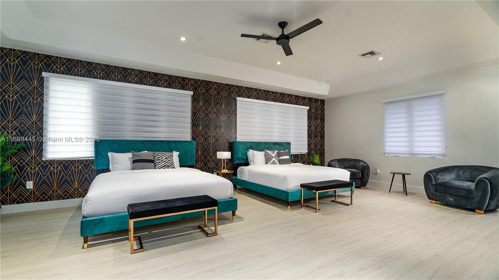 112 Northwest 14th Way Dania Beach, FL 33004 - Photo 15 of 42 a bedroom with bed and a window