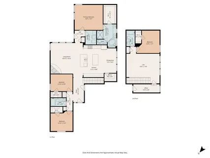 a picture of a floor plan