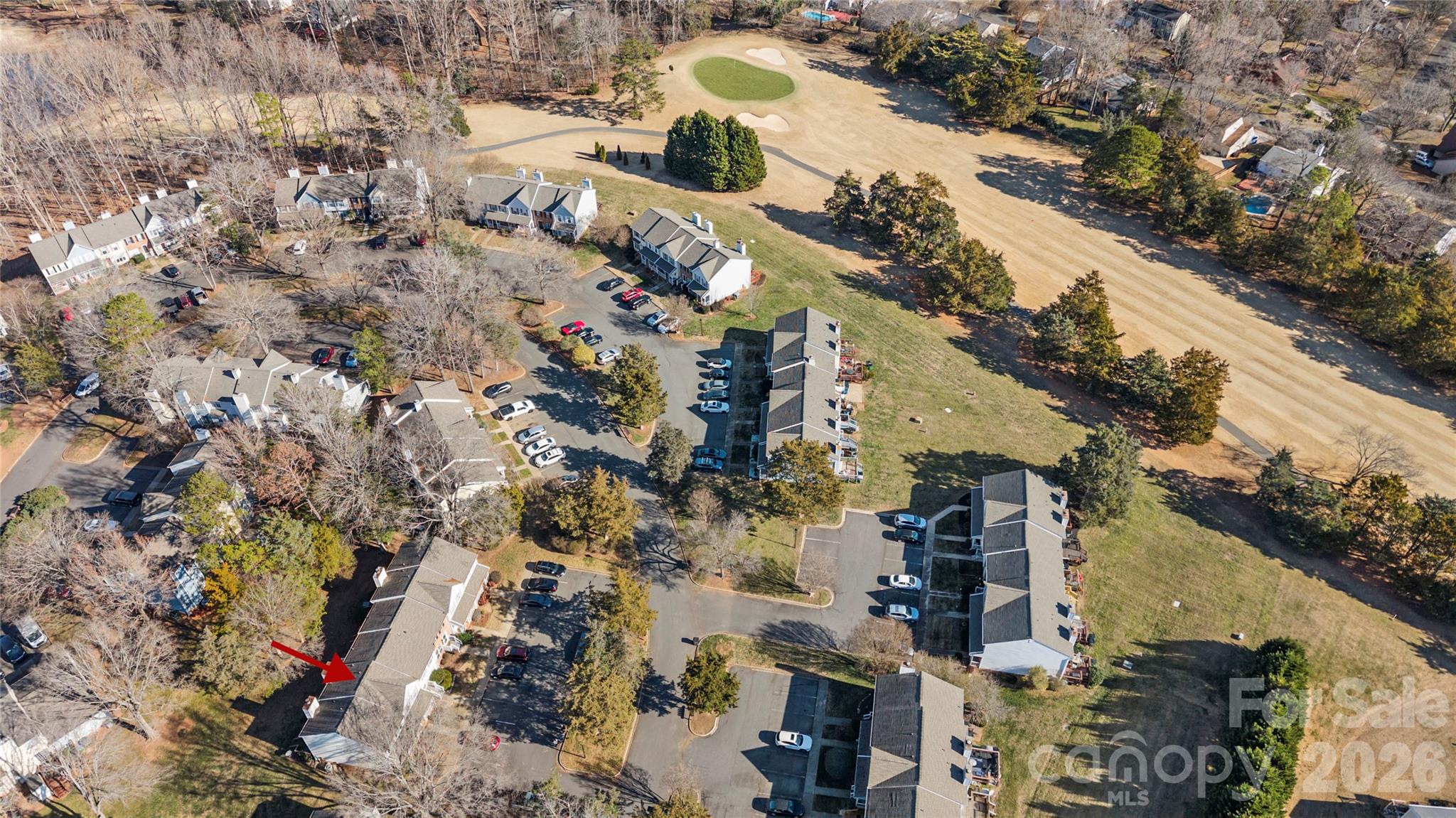 8240 Circle Tree Lane Charlotte, NC 28277 - Photo 3 of 29 a bird view of building and trees around