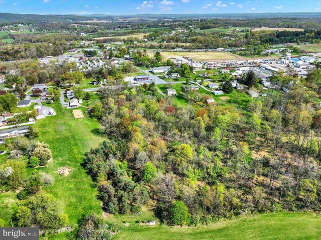 a view of a green field