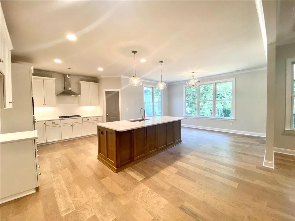 3822 Poplar Tent Road Concord, NC 28027 - Photo 5 of 13 a large kitchen with a window and counter space