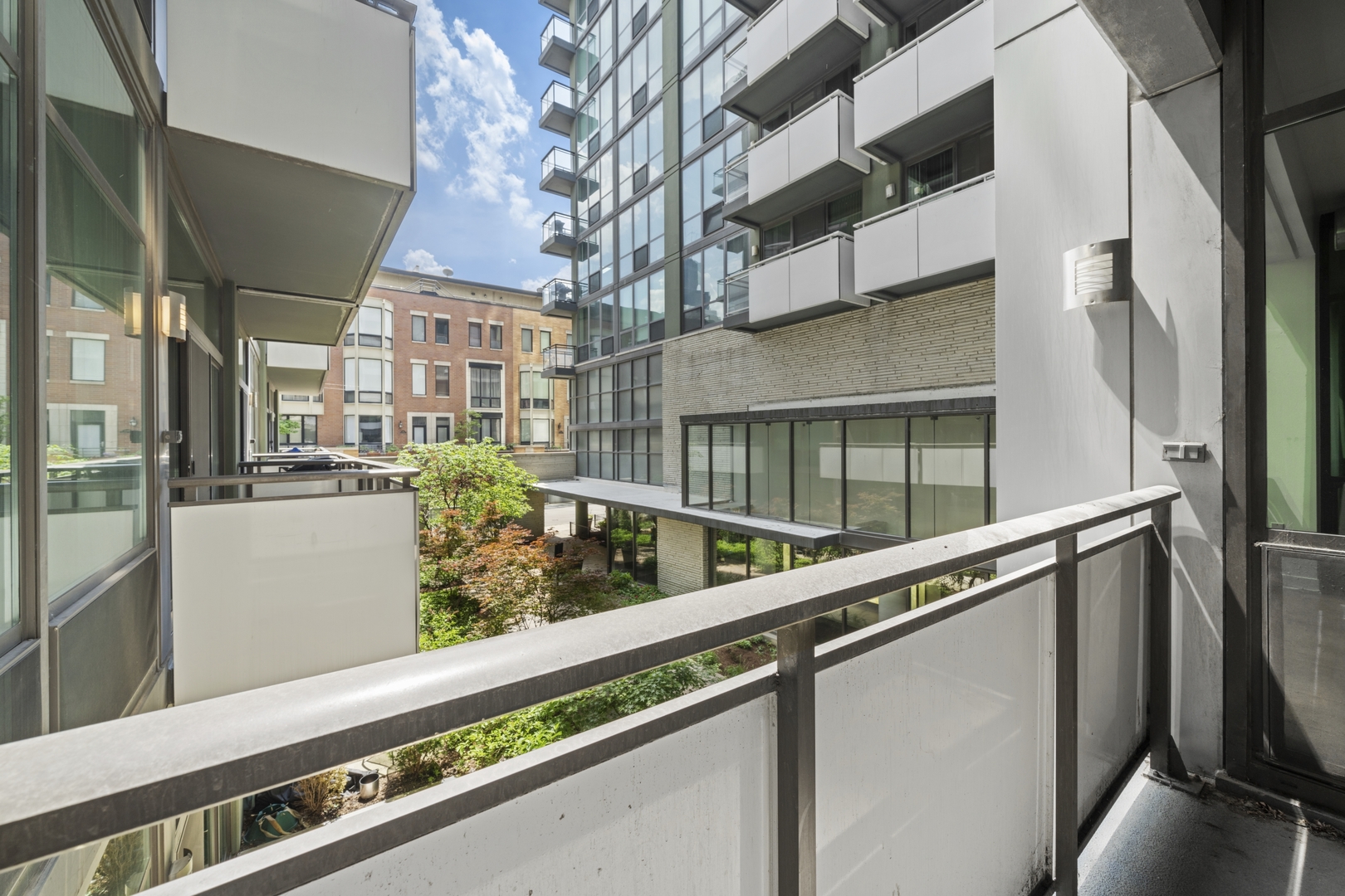660 West Wayman Street, Unit 201B Chicago, IL 60661 - Photo 27 of 34 a view of balcony with furniture