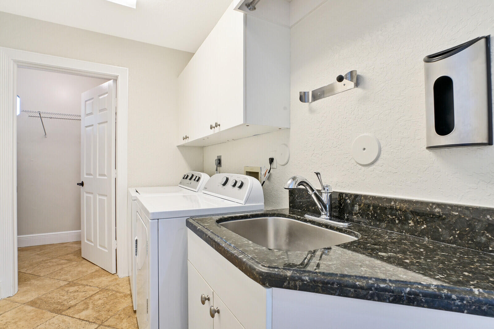 6135 Vista Linda Lane Boca Raton, FL 33433 - Photo 19 of 40 OVERSIZED LAUNDRY ROOM & STORAGE
