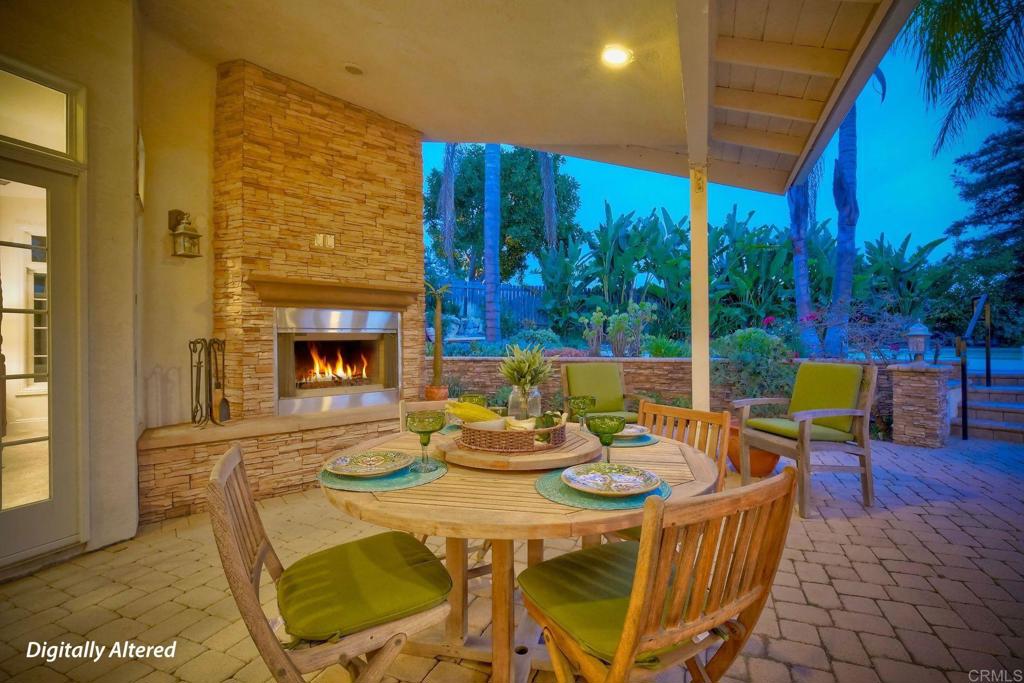 13253 Edina Way Poway, CA 92064 - Photo 5 of 55 Digitally altered - fire added. Patio offers warmth in the winter and shaded breezy summer enjoyment