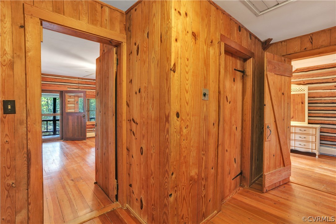 1444 Genito Road Manakin-Sabot, VA 23103 - Photo 13 of 47 a view of a entryway with wooden floor and door