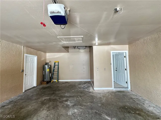 a view of a glass door