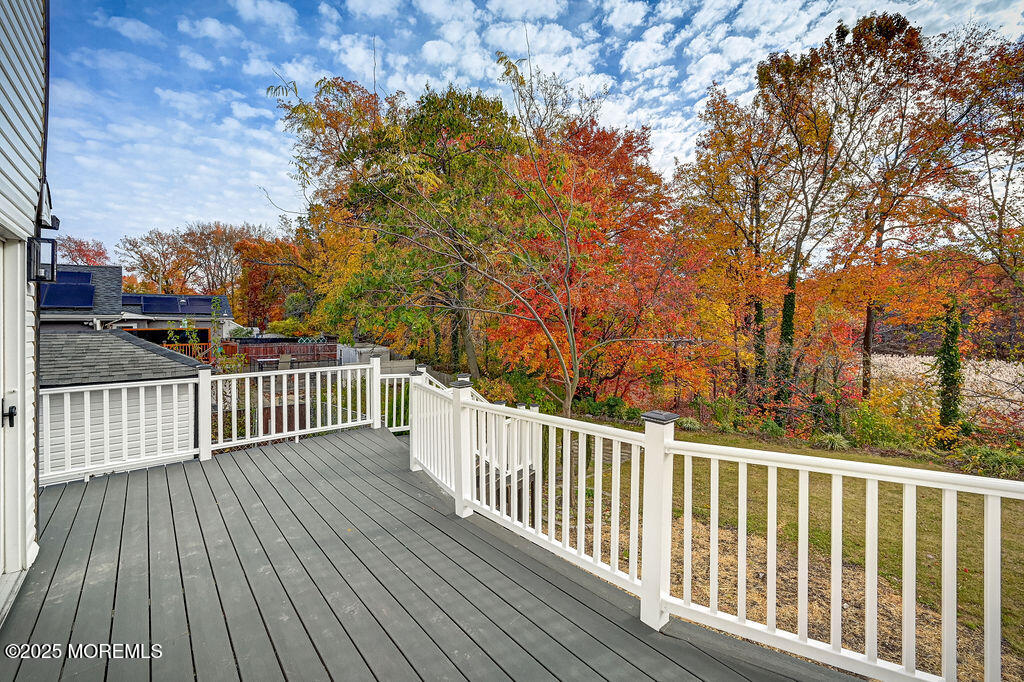 940 Grove Avenue Old Bridge, NJ 08879 - Photo 48 of 48 a view of deck with wooden floor and fence