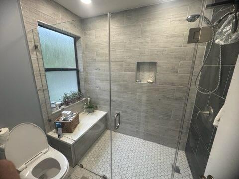 12989 Odessa Trail, Unit 3 Wellington, FL 33414 - Photo 18 of 32 a bathroom with a sink toilet and shower