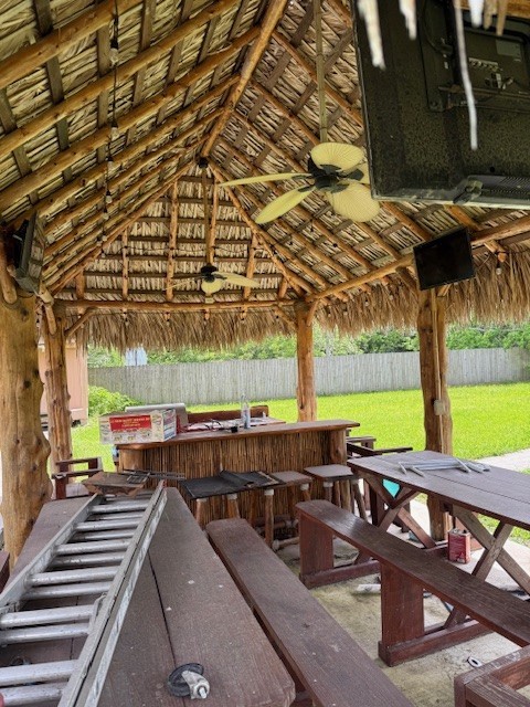 7 North Pine Road Texas City, TX 77591 - Photo 8 of 17 Outside Cabana-oversize lot