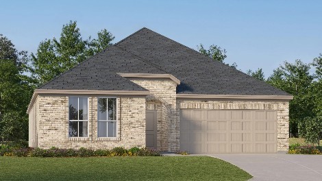 7823 Evening Emerald Drive Rosharon, TX 77583 - Photo 8 of 8 front view of a house with a yard